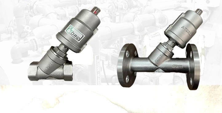 Y-TYPE ANGLE SEAT CONTROLS VALVES