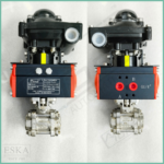 Pneumatic Actuator operated ball valve